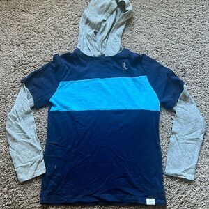NEW Boys Gap long sleeve hooded tshirt size XL